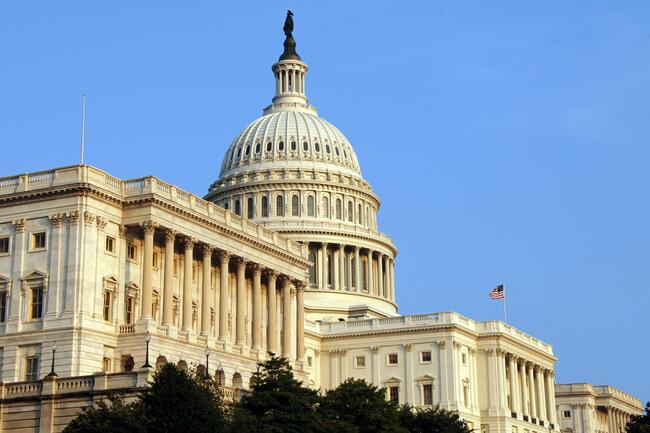 A photo of the U.S. Capitol.