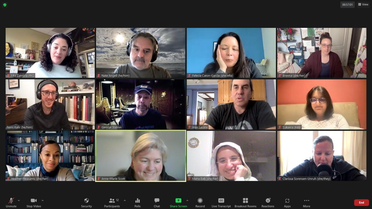Creating neighborhood in on line conferences, events (impression) Creating neighborhood in on line conferences, events (impression)