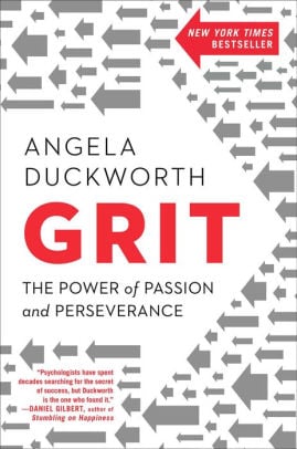 Cover of Grit: The Power of Passion and Perseverance by Angela Duckworth