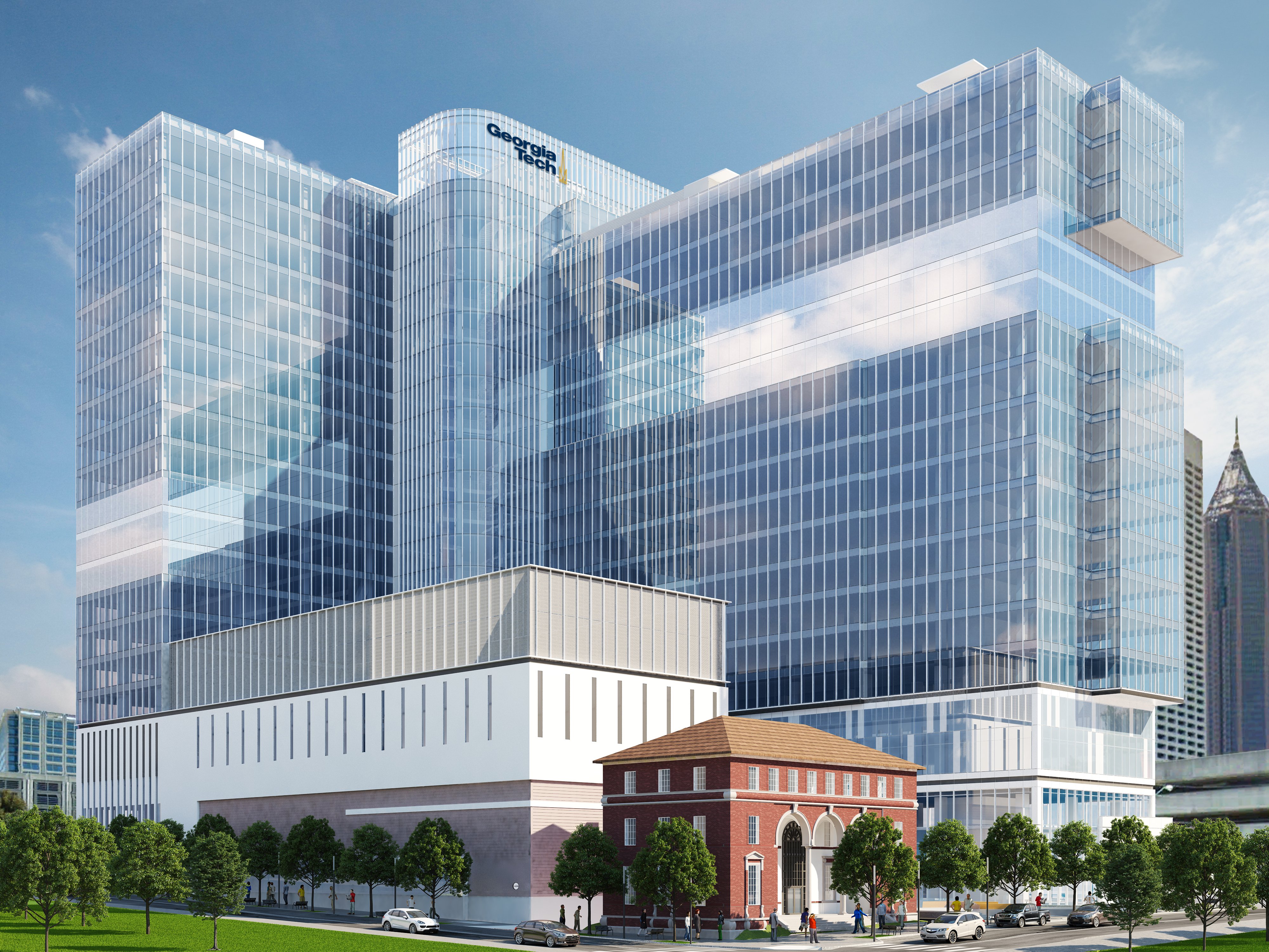 A rendering of the Coda Building, due to be completed in 2019.