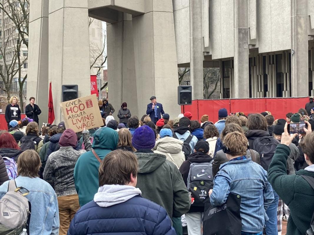 The Temple University graduate student workers’ strike, which lasted over a month and got ugly when the university pulled tuition and health insuran