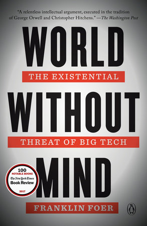 Cover of "World Without Mind" by Franklin Foer