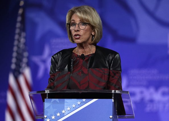 Education Secretary Betsy DeVos