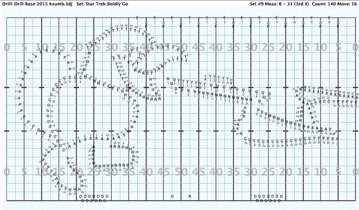 Marching Band Charting Software