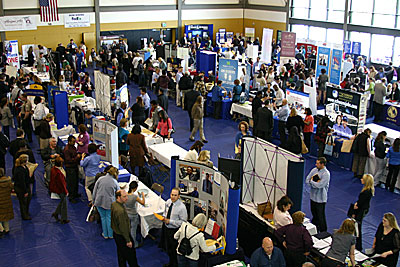 job fairs bruzzese anita popping groundhogs campuses wait college country looking around place