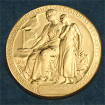 Nobel Prize medal.