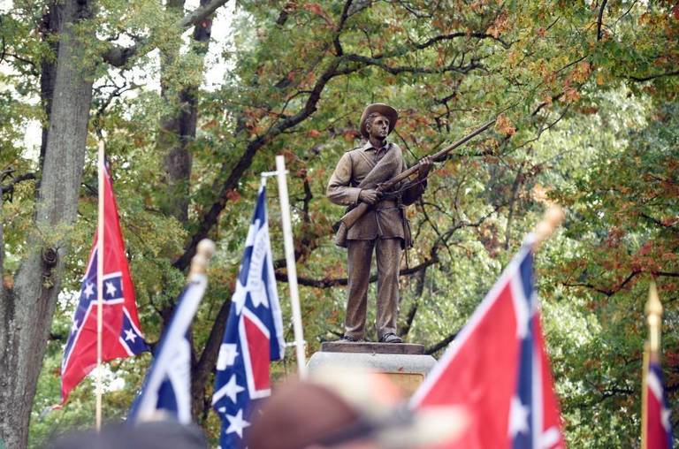 The University of North Carolina's Silent Sam.